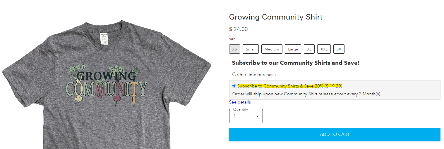 How To Subscribe to fancysweetstx Community Shirts
