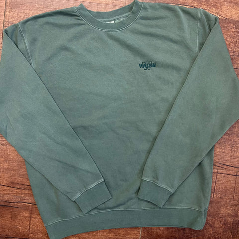 custom branded embroidered sweatshirt