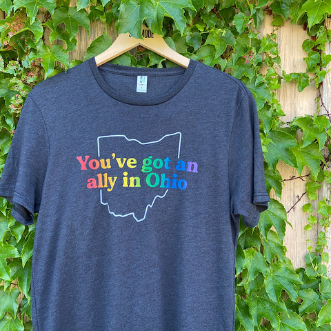 ohio rainbow pride shirt