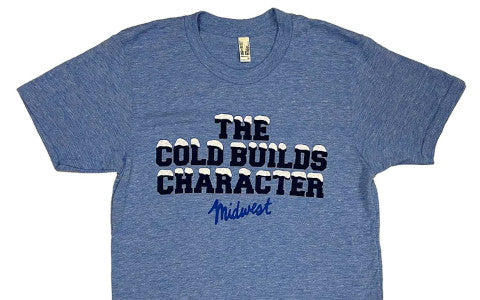 blue “the cold builds character” unisex shirt from fancysweetstx