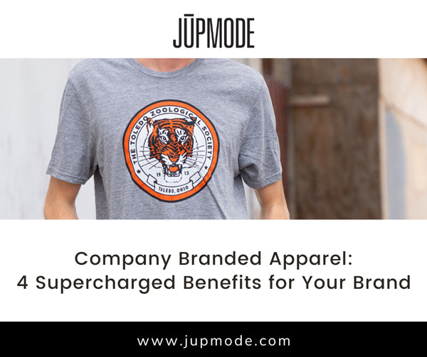share on Facebook company branded apparel
