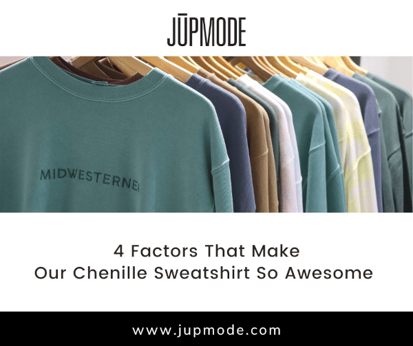 4 factors that make our chenille sweatshirt so awesome Facebook promo