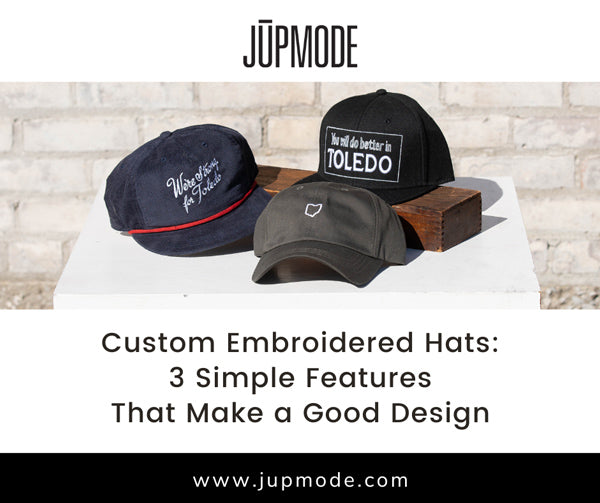 share on Facebook custom embroidered hats