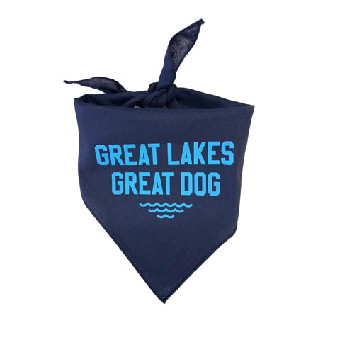 Great Lakes Great Dog bandana for dogs