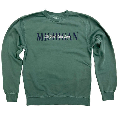 Michigan The Great Lakes State Sweatshirt