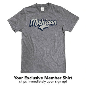 Michigan Shirt Club member shirt