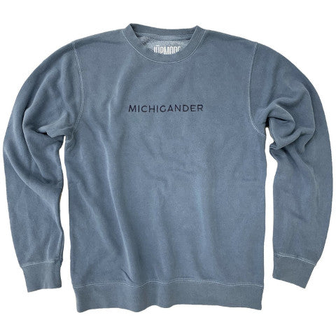 Michigander Embroidered Sweatshirt 