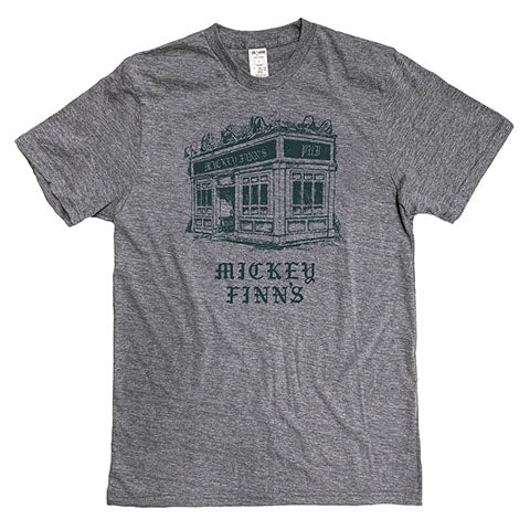 gray Mickey Finn’s St. Patrick’s Day fitted shirt from fancysweetstx