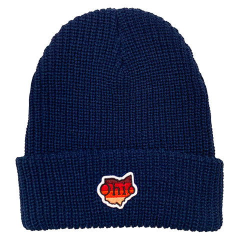 beanie with an Ohio patch