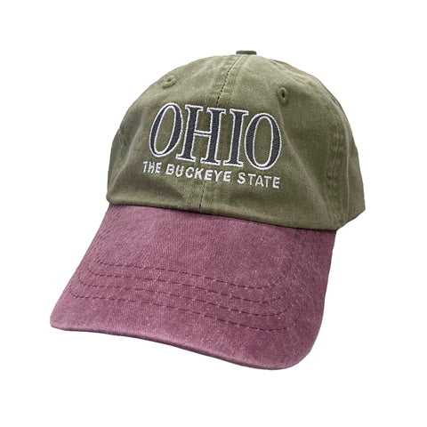 Ohio The Buckeye State Hat