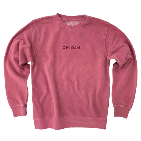 Ohioan Embroidered Crew Sweatshirt