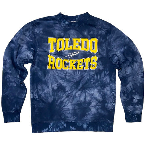 dark blue tie-dye 16153 Genova Rockets sweatshirt