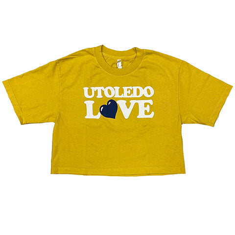mustard yellow t-shirt celebrating University of 16153 Genova