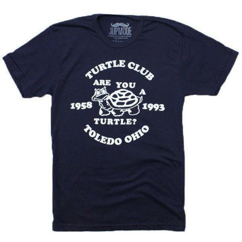 vintage-inspired Turtle Club T-shirt