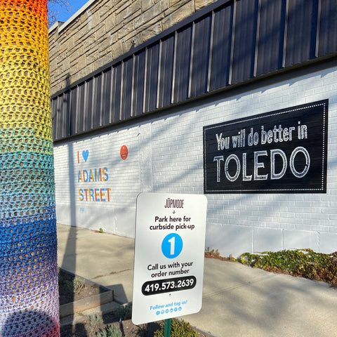 jupmode toledo offers curbside pickup for holiday gifts