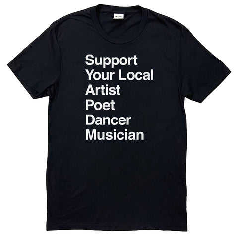 Support Your Local Artist, Poet, Dancer, Musician for The Arts Commission
