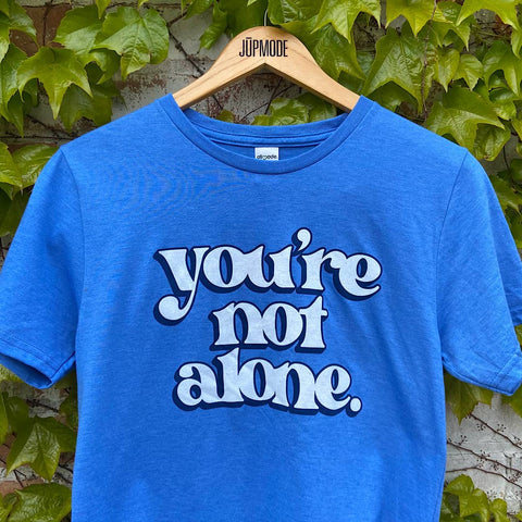 you're not alone t-shirt to support great toledo NAMI