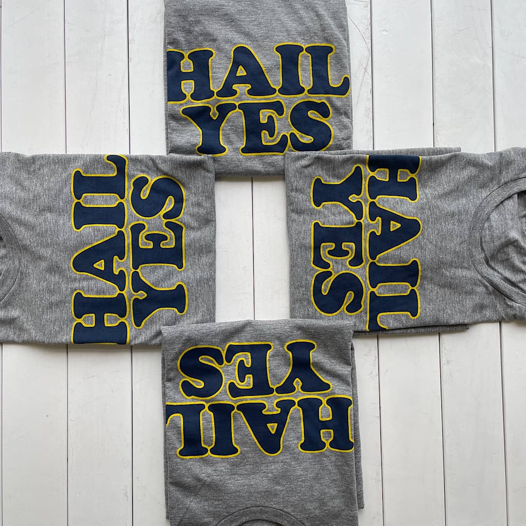 Hail Yes Michigan Shirt 