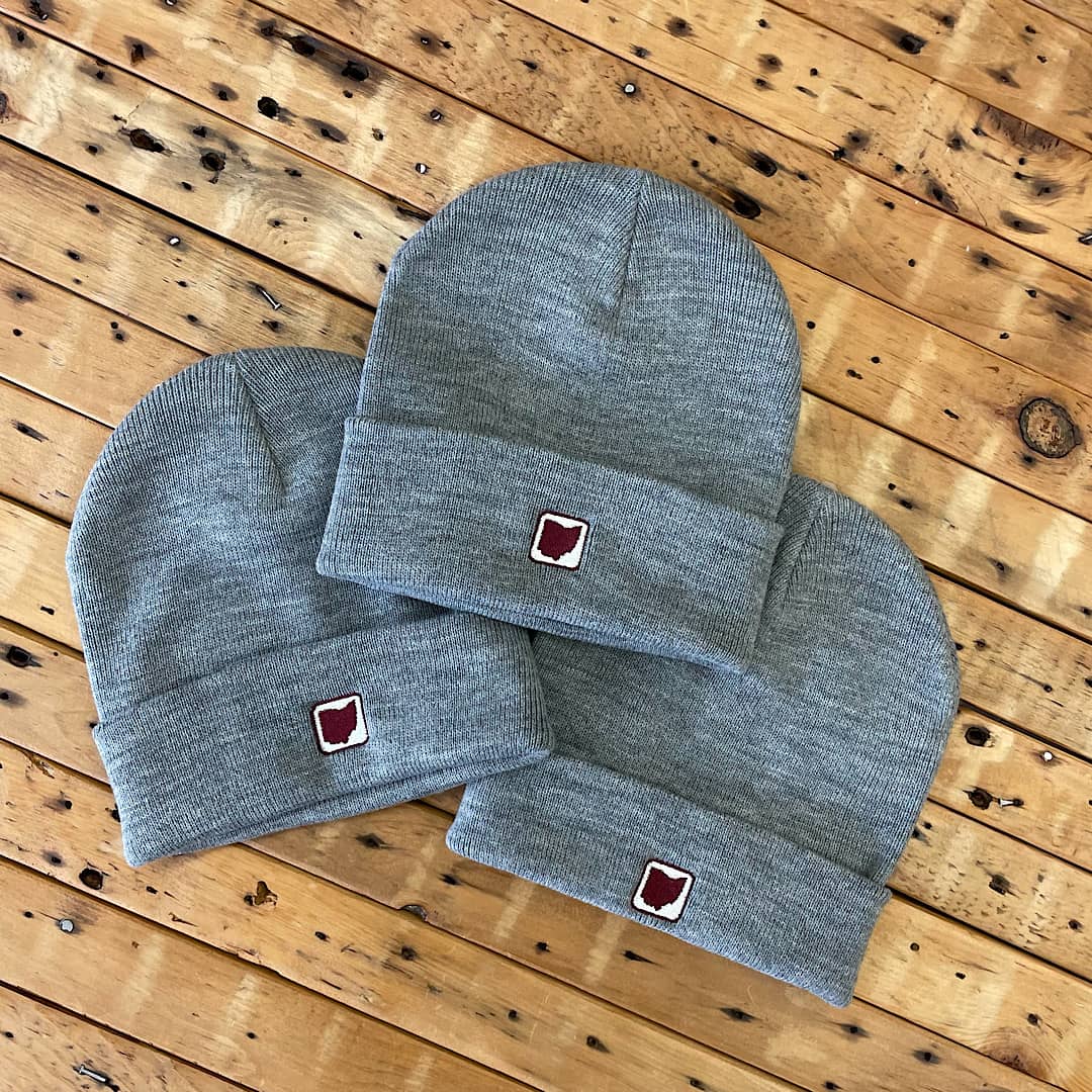 Embroidered Ohio Beanies
