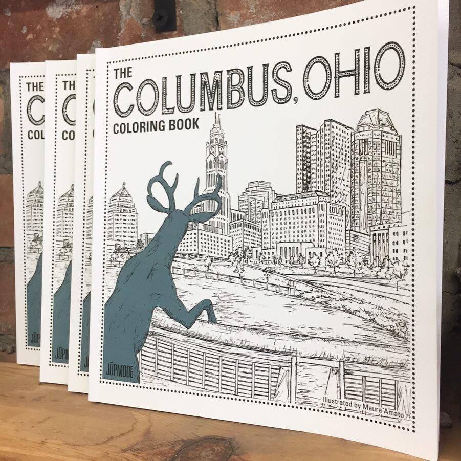 columbus ohio coloring book